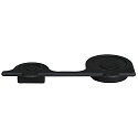 Taylor Dual Black Plastic Cap for Comparator - Item #3030